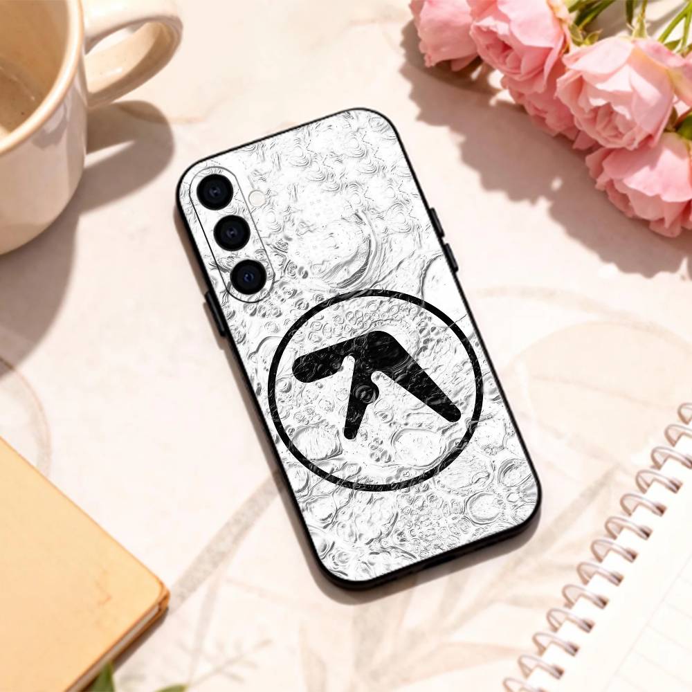 

A-Aphex T-Twins L-Logo Art phone Case For Samsung Galaxy A73,A72,A71,A70,A53,A52,A51,Others Soft Black Shell Samsung a42 5g