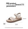 Red Dragonfly Women's 2026 Genuine Leather Flat Sandals - Thick-Soled, Soft Sole for Summer