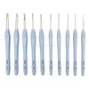 24TE 1.5-6mm Crochet Needles Soft Handle Crochet Hook Set for Crochet Craft Lightweight Crochet Hooks for Knitter Enthusiasts