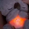 Cuddly Koala Plush Sleep Aid with Soft Glow Night Light Calming Music and Simulated Breathing Comforting Bedtime Comfort Toys