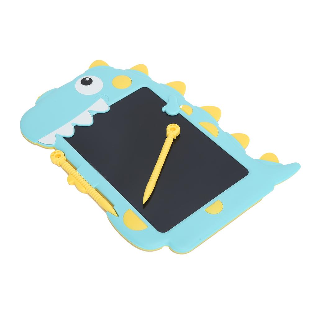 8.5in LCD Writing Board Intelligent Graphics Tablet Learning Educational Tool for ChildrenBlue with Yellow