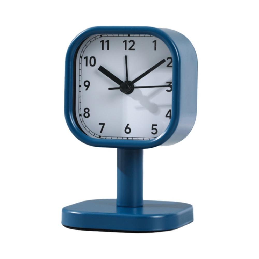 Düşmeye Dayanıklı Masaüstü Standlı Saat Vintage Masa Saati Yatak Odası Dekorasyonu Mekanik Zamanlayıcılı Saat Yatak Yanı