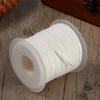 30M Premium Cotton Wicks Spool for Making DIY Pillars Tapers Braided Curling with Metal Tabs Sturdy