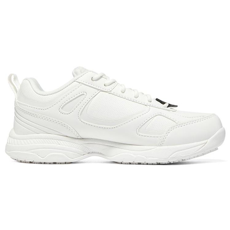 Skechers Dighton Leather Comfortable Sports Shock Absorbing Non-Slip Wear-Resistant Low-Top Casual Shoes Women Sneaker White 77200-WHT
