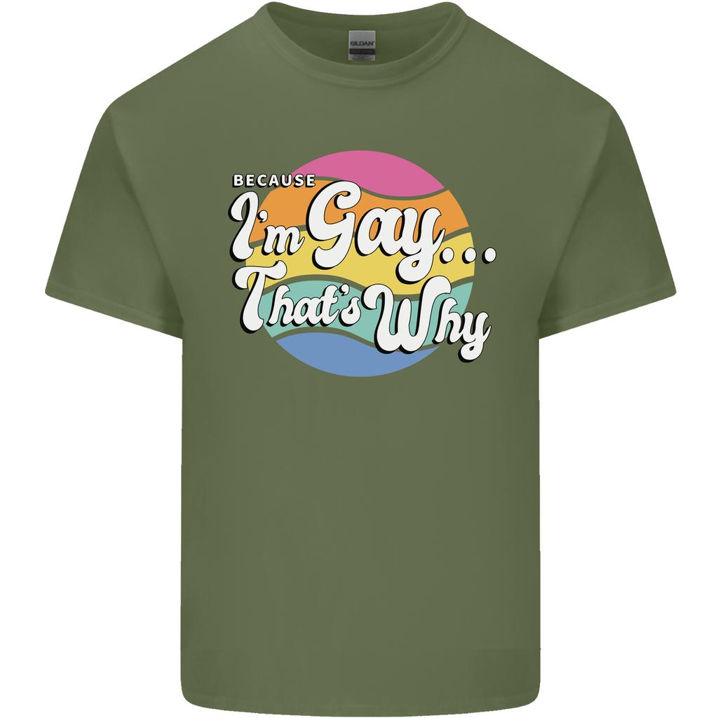 Proud To Be Gay LGBT Pride Awareness Unisexs Light Cotton TShirt