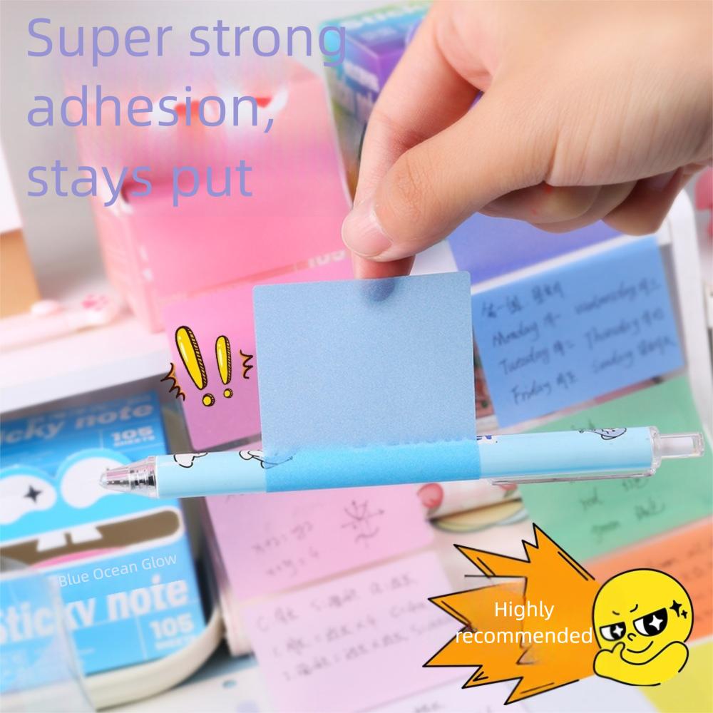 Pull Out Design Memo Pad Paper Dopamine Planner Schedule Stickers  Office School Supplies