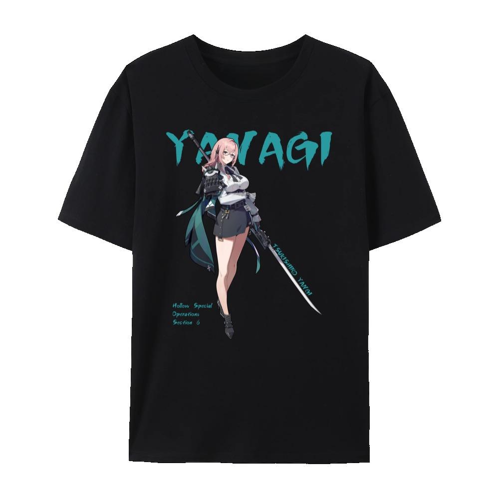 Zenless Zone Zero All Character's Impression Graphic Short Sleeve Cotton Crewneck T-Shirt