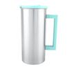 Rustless Steel Kettle Double Wall Insulation Layer Beverage Pot  Restaurant  Service