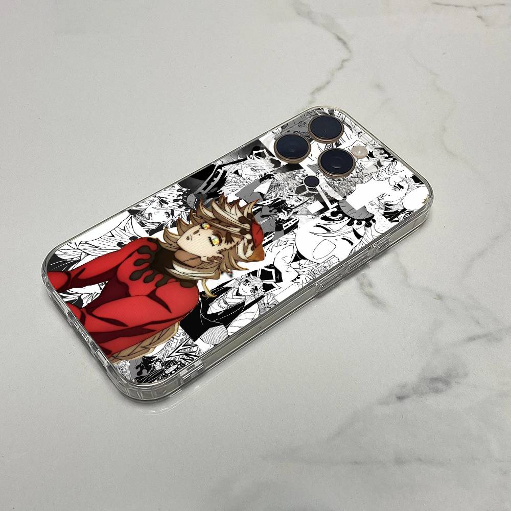 

D-Demon Doma Douma S-Slayer Phone Case For iPhone 17,16,15,14,13,12,11 Plus,Pro,Max,Plus,E,SE4,Mini Transparent Box iPhone13