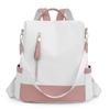 Women's Lightweight Oxford Cloth Backpack: Fashionable, Splash-Proof, Contrast Color, Large Capacity for Travel or School CLE