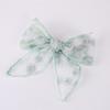 1 Piece Solid Color Elegant Ponytail Decoration Kids Flower Embroidery Lace Bow Hair Clips Hair Accessoreis For Girls