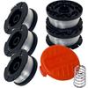 AF1003ZP String Trimmer Replacement Spool for Black Decker BEST935 BESTA510 BESTA512 BESTA512CM BCSTRB922H1 MTC220 NST2118 LST220 LSTE525 LST300 LCC2