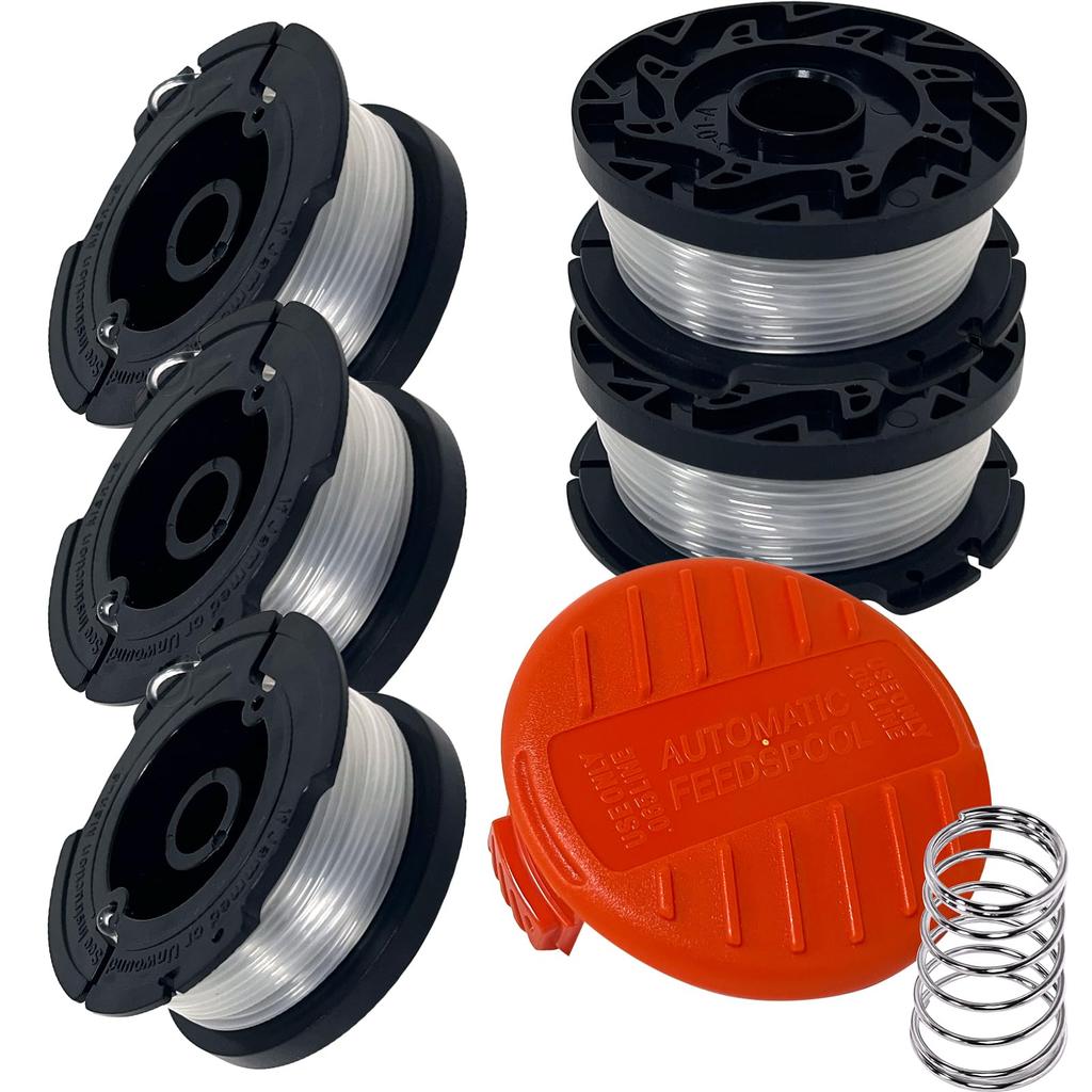 AF1003ZP String Trimmer Replacement Spool for Black Decker BEST935 BESTA510 BESTA512 BESTA512CM BCSTRB922H1 MTC220 NST2118 LST220 LSTE525 LST300 LCC2