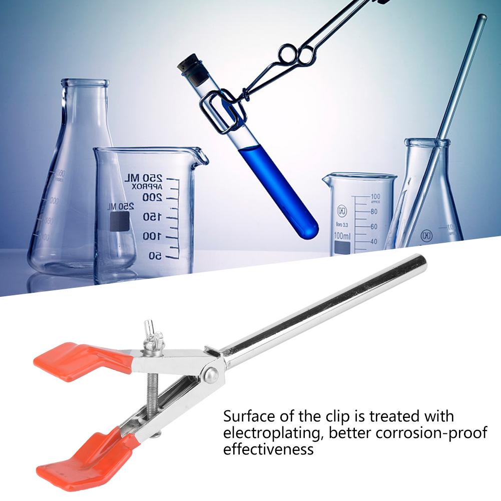 Laborunterrichtsinstrument 135 Grad Chemische Kolbenklemme Zinklegierung Retortenstativ Kondensatorklemme
