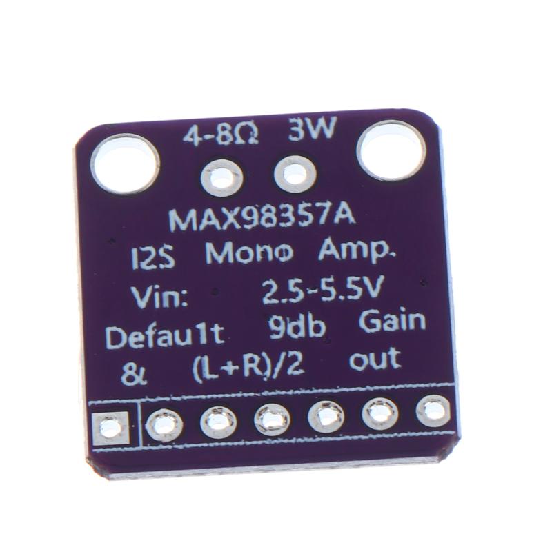 1 Set Breakout Interface I2S Dac Decoder High Quality Max98357 Max98357A I2S 3W Class D Amplifier For Audio