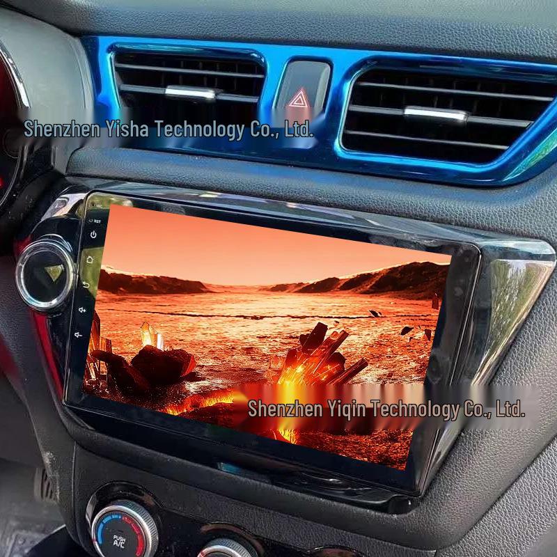 Kia K2 12-Model Android Large Screen Navigation Center Console Frame Panel