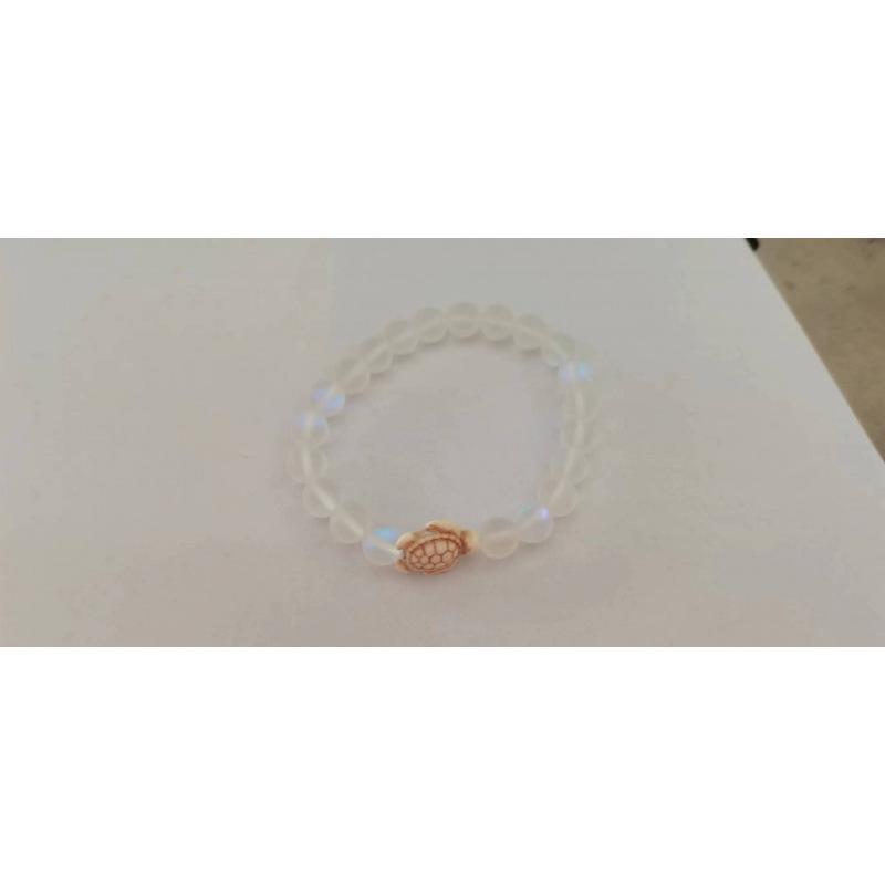 Women's Beaded Turtle Bracelet - Stylish Summer Beach Accessory