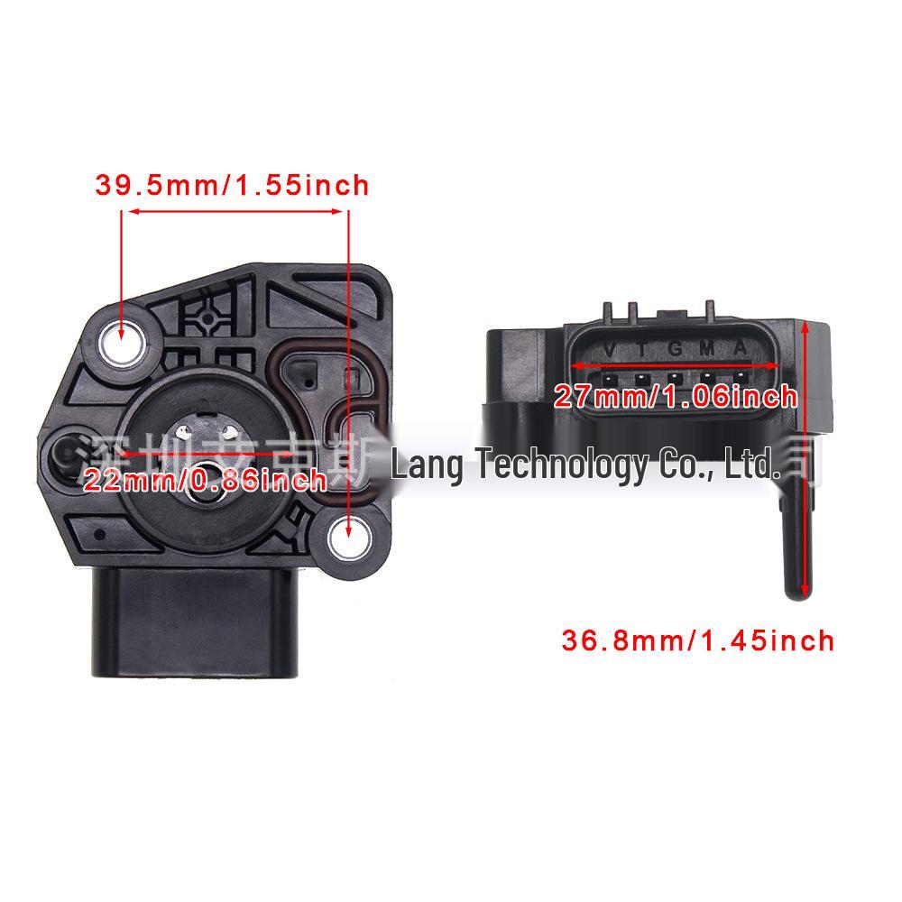 Compatible Position Sensor for Yamaha YBR125, YZF125R, ZUMA, Suzuki Motorcycles