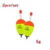 2/4Pcs EVA Luminous Fishing Night Float Light Stick Foam Plastic Bobber Sea Rock Fishing Buoyancy 10/20/30/40/50/60g/70/80g