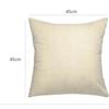Soft Velour Owl Pillowcase with 2D Flat Printing and Non-Real Embroidery Effect (excluding Pillow Core)