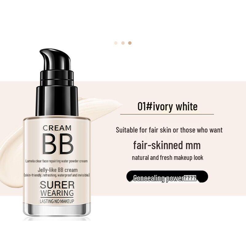 La Mer Clear Complexion BB Cream Foundation: Waterproof, Sweatproof, Moisturizing Concealer with Long-lasting Adherent Formula.