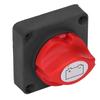 Battery Disconnect Switch Fully Enclosed Design Clear Color Label Safe Battery Isolator Selector