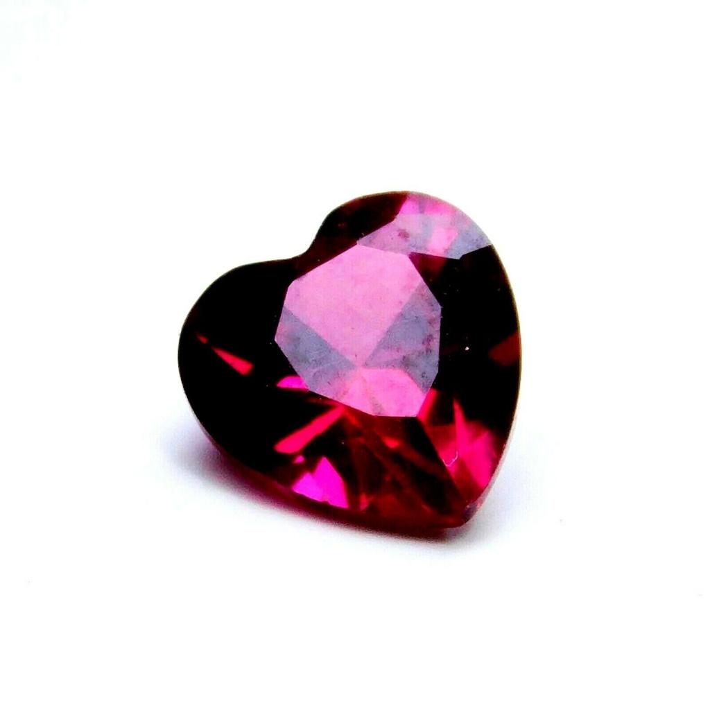 1 Ct Natural Red Ruby Heart Cut CERTIFIED 6x6 MM Ring Size Loose Gemstone MQ-8474 00F
