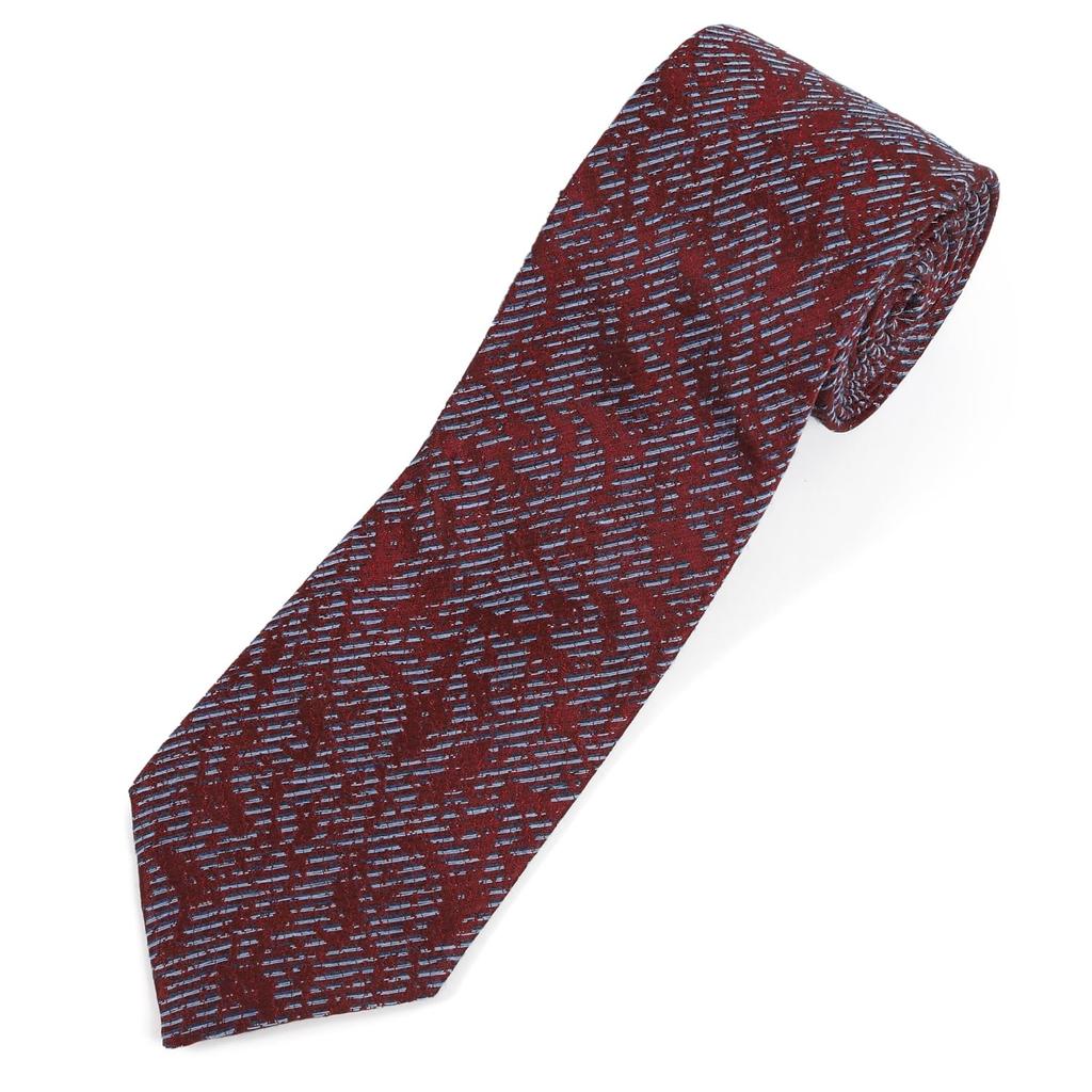 EMPORIO ARMANI Tie EA73 Wine Blue (EA73-6 0A656-03676) [Used]