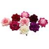 10CM Silk Roses Head DIY Real Touch Artificial Roses Flowers Non-Fading Handmade Fake Flowers Home Garden Decor