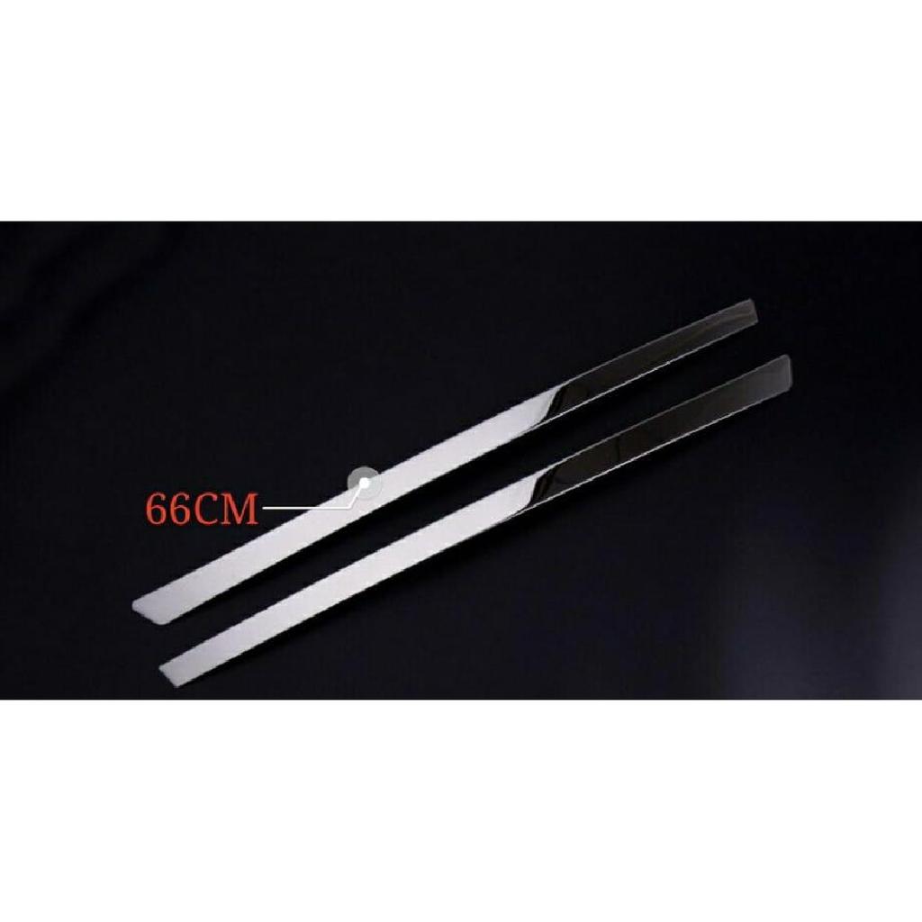 For Ford Kuga Escape 2013 2014 2015 Chrome Front Bumper Protector Anti-kollisjonslister Hodelampe Frontlykter Øyelokk