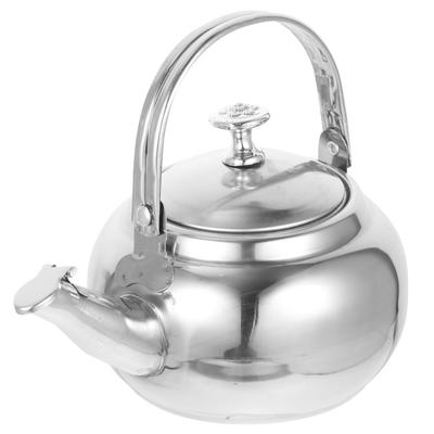 Stainless Steel Gooseneck Tea Kettle Pot with Filter Cold Water Kettle Non Magnetic No Noise Tea Maker Warmer Kitchen