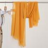 Monochrome Thin Scarf Women'S Sunscreen Shawl Solid Color Simple Imitation Cotton And Linen Silk Scarf High-End Yarn