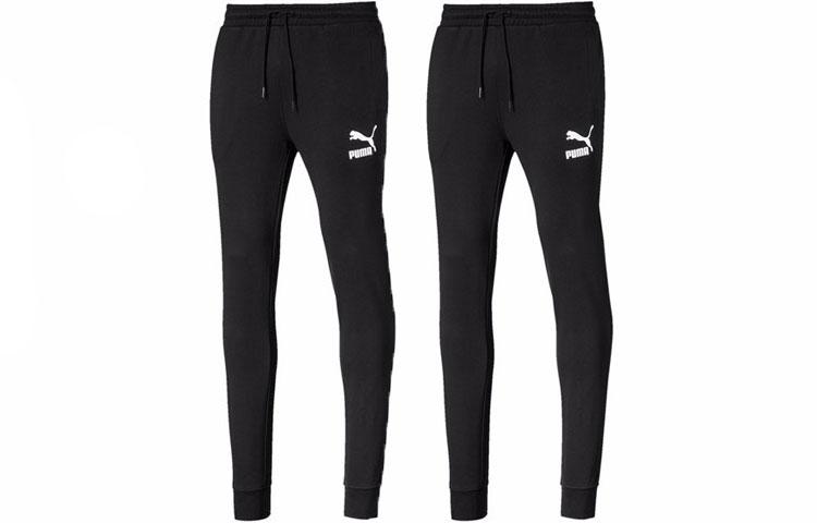 PUMA FC St. Pauli Knitted Sweatpants Men s Moderate Skinny Pants 595894-01 M