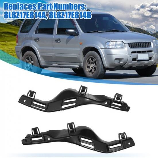 1 Pair Front Bumper Mounting Support Bracket 8L8Z17E814A for Ford Escape 08-12