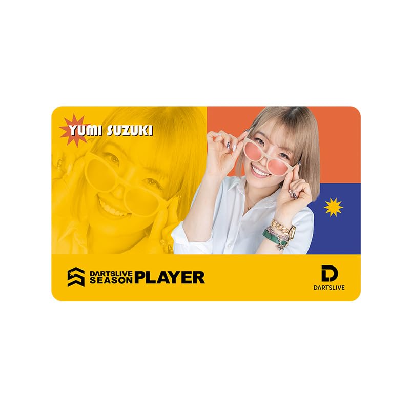 Darts Live Card DARTSLIVE PLAYER GOODS 3rd Edition Yumi Suzuki Darts Live 2 Award Movie Included
