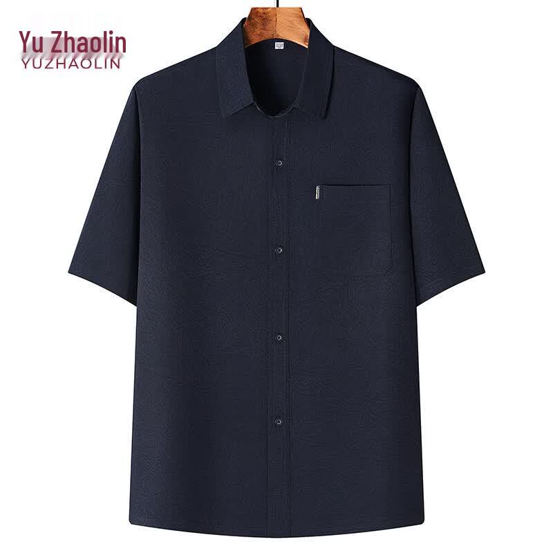 YUZHAOLIN Men s Summer Casual Short-Sleeved Shirt 43/185