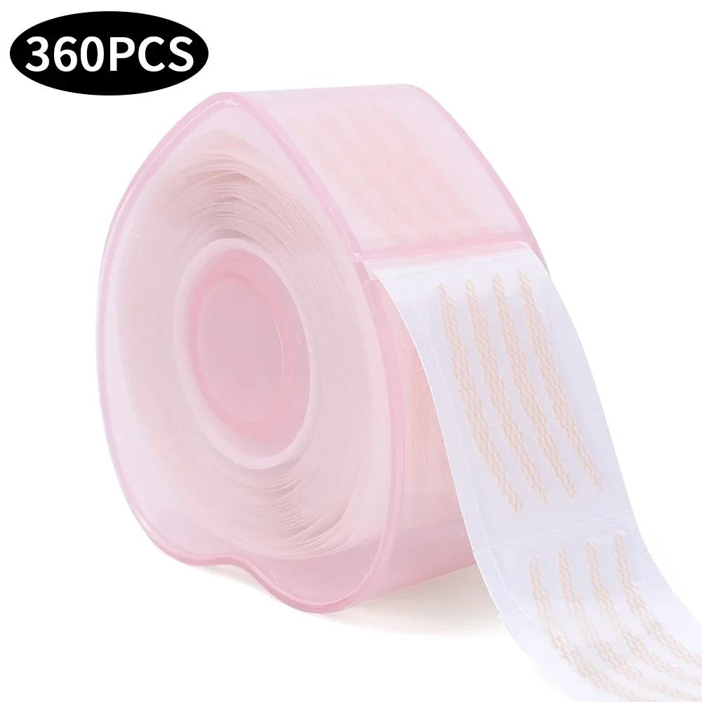 

Lace Mesh Invisible Double Eyelid Tape Sticker 360/600PCS Self Adhesive Eyelid Tape Stickers S/L Makeup Beige Eyelid Lift Tools