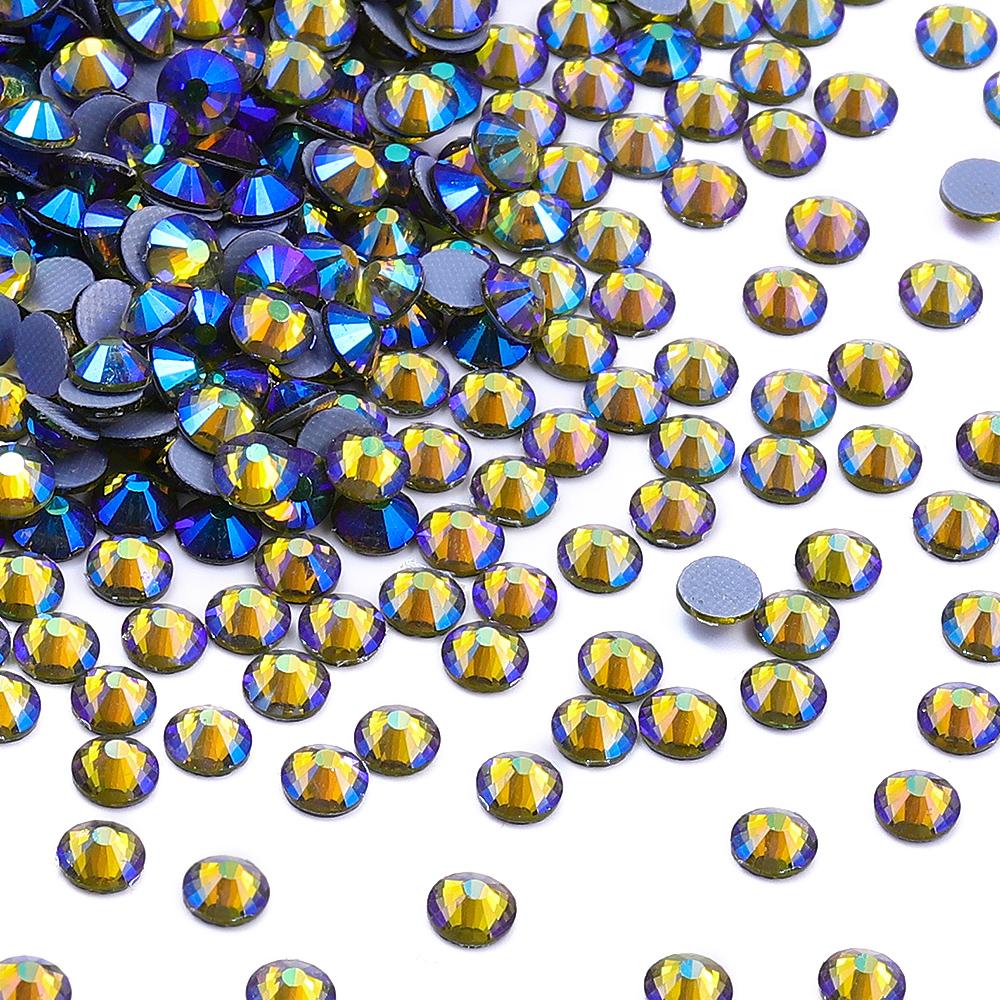 Hotfix Glass Rhinestone Crystal AB Effect High Quality Rhinestones Bulk Crystals Stones Garment Accessories for Clothing