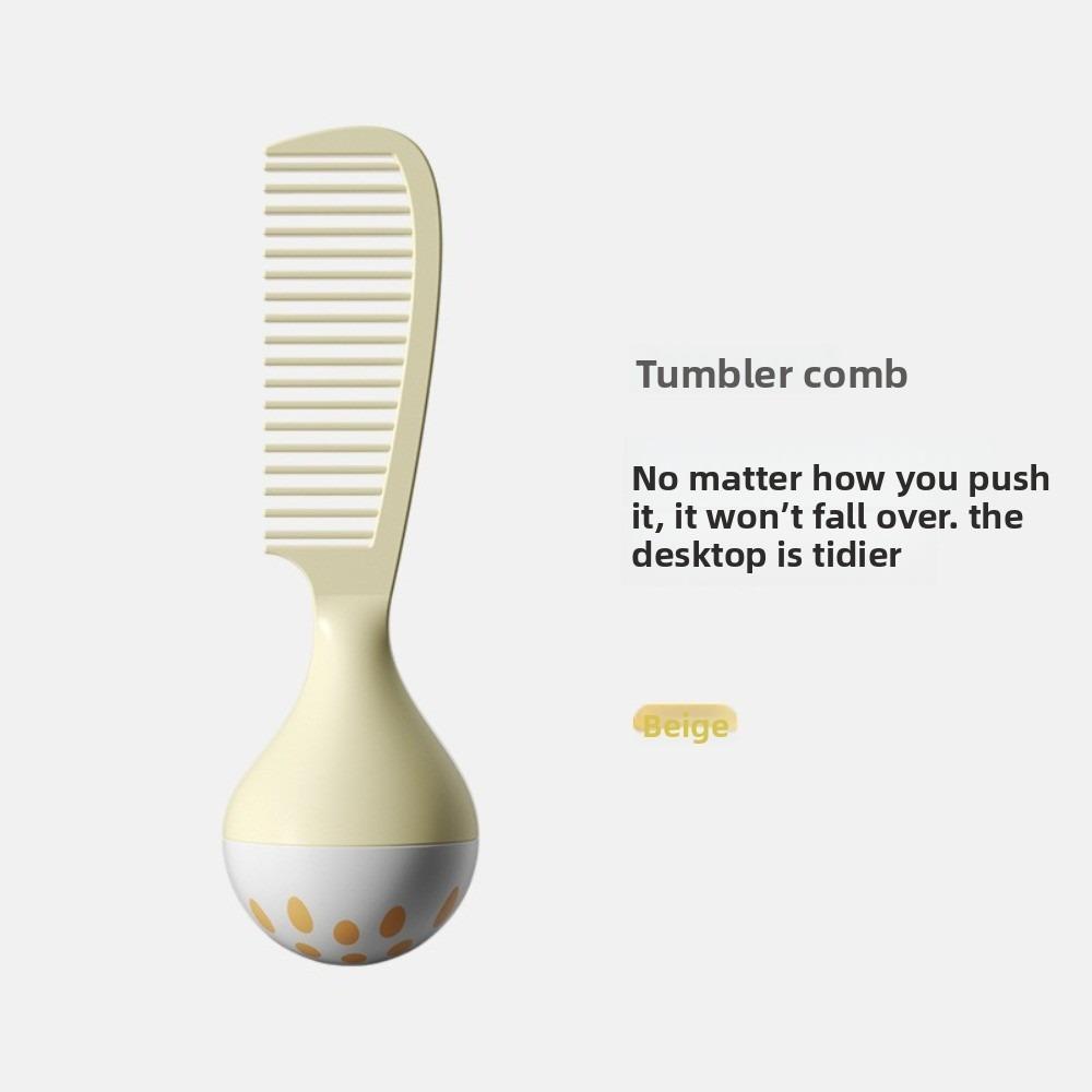 

Multifunctional Massage Combs Standing Styling Tools Gifts Standing Tumbler Comb бежевий