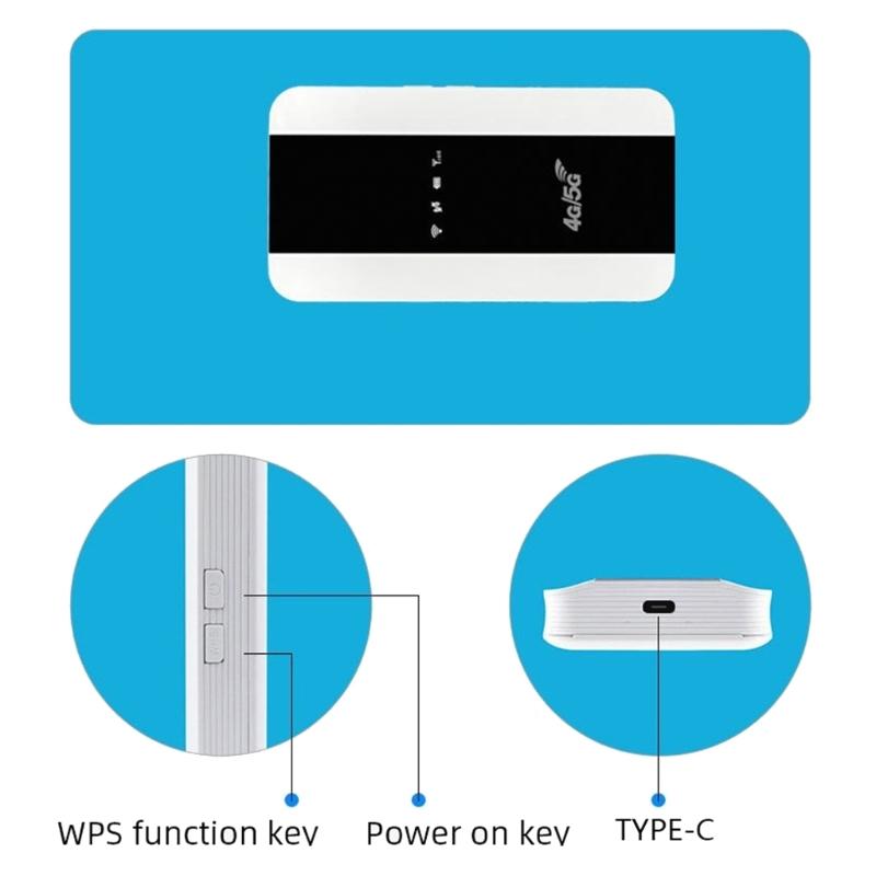 Global 4G Mobile Hotspots Routers For Americas Coverage Wireless Networking Extended Battery Lifes Multiple User Support