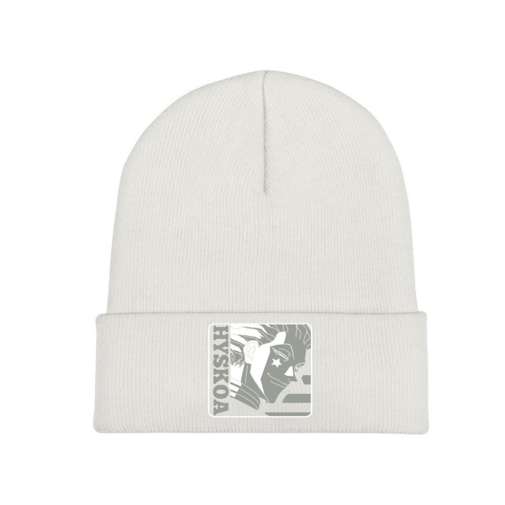 Anime Hunter X Hunter Hisoka Knitted Hat for Women Unisex Skullies Beanies Winter Hats Polyester HXH Hip Hop Melon Cap