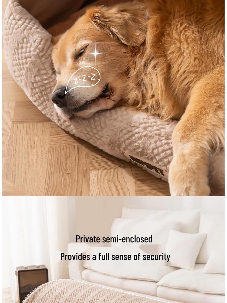 Autumn & Winter Deep Sleep Pet Bed for Large Dogs & Cats