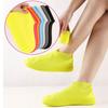 Gummi-Regenstiefel Regenschuhüberzug für Schuhe Silikon-Regenstiefelüberzüge Schutz Wasserdichte Schuhüberzüge