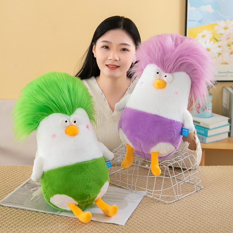 Funny Creative Headshot Bad Person Plush Toy Doll Internet Celebrity Cute Doll Rag Doll Funny Birthday Gift