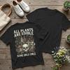 Stampa sul retro Tutte le Piante Sono Commestibili Alcune Solo-Una Volta Magliette Uomo Giardinaggio Umorismo Novità Cotone Tee
