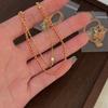 Double Layer Red Rope Bracelet Women Minimalist Chinese Style Woven Hand Chain