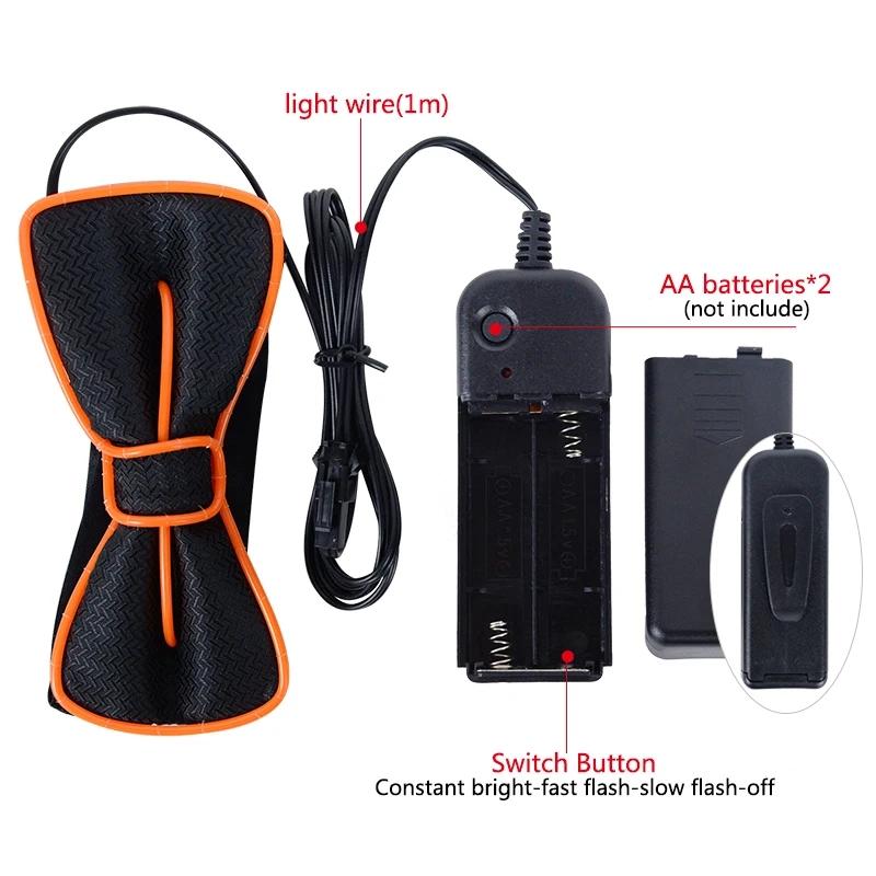 Hosenträger mit Fliege LED-Lichter Damen Hosenträger für Hosen Kleiderbügel für Herren Hosenträger Schwerlast Herren Motorradhosen Gürtel