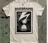 Maglietta Bad Brains Band Bad Brains Manica Corta Bianca Unisex T-shirt Unisex