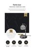 Elegant Dimmable Marble Aroma Wax Melter - Smokeless Essential Oil Candle Lamp for Bedroom Ambiance
