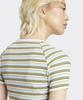 ADIDAS Rip Stripe Tee - Sky Blue / Jc6167